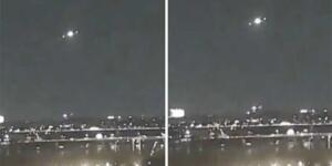 Yolcu uçağı ve helikopter çarpıştı