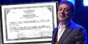 Ekrem İmamoğlu’nun eğitim geçmişi mercek altında.