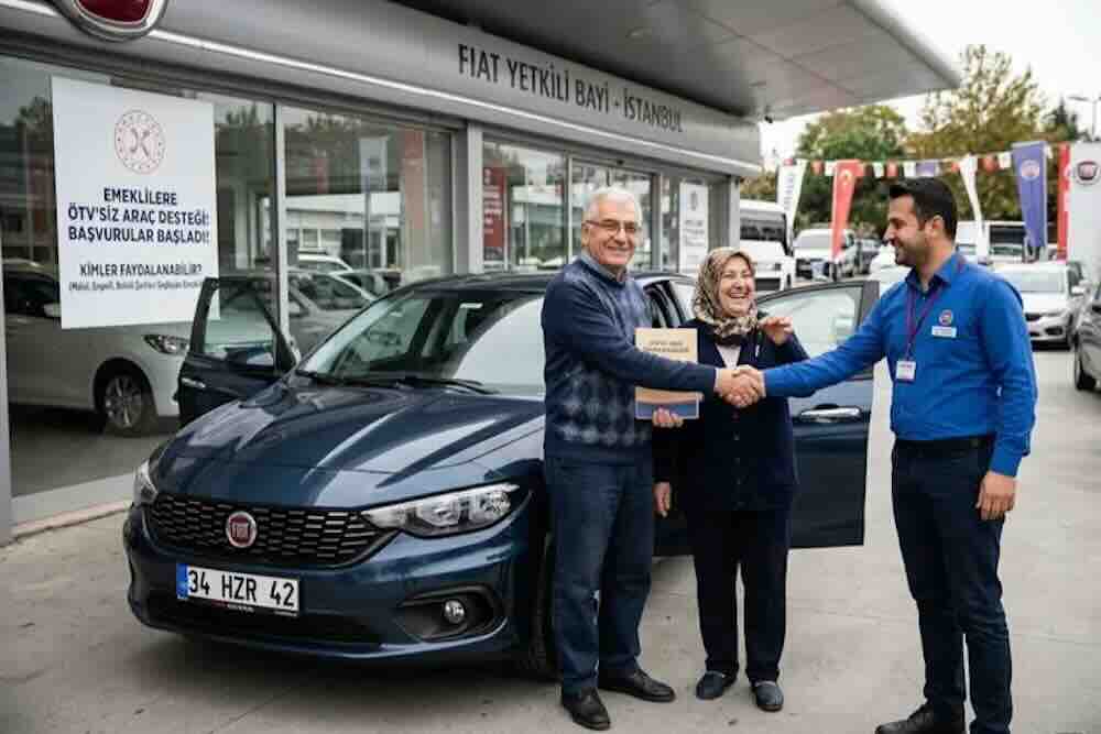 Emekliye ÖTV muafiyetli araç