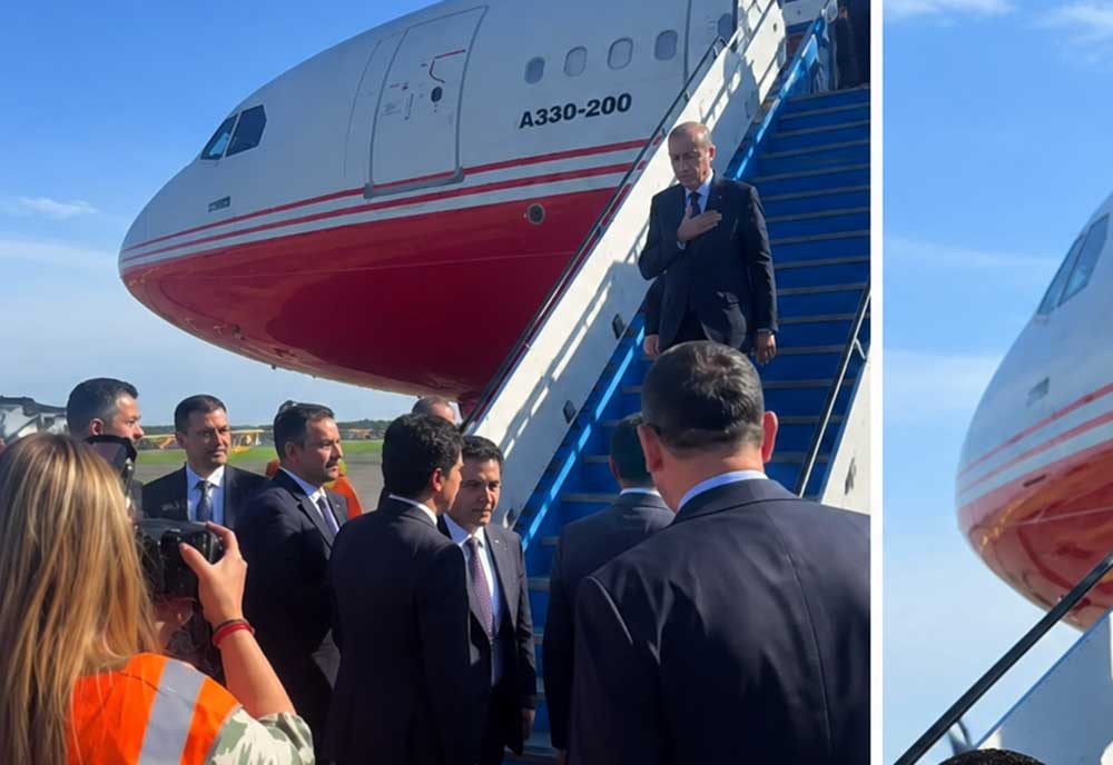 Erdoğan Uçağa Bindiği Esnada